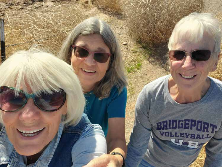 judi, gretch, me